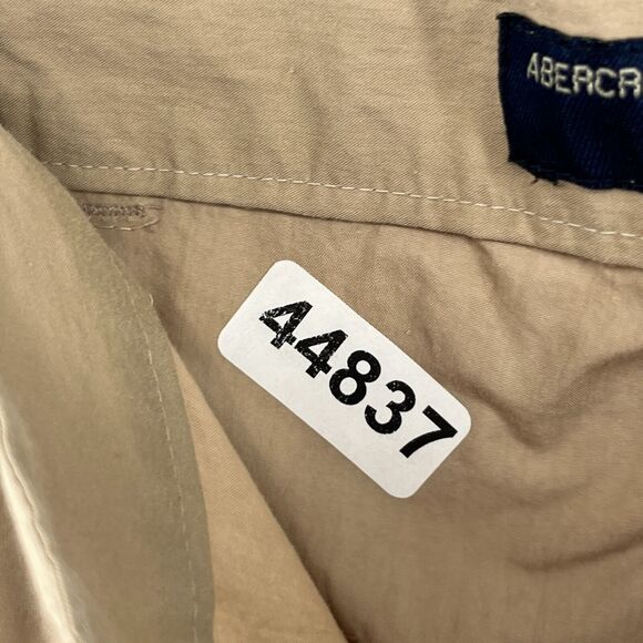 ABERCROMBIE & FITCH Shorts Mens L Paratroops 11" Cargo Military Cotton Nylon - Picture 15 of 15